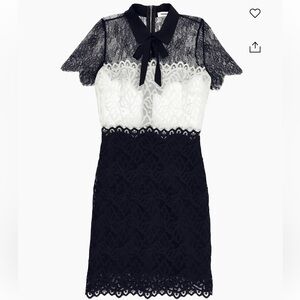 Sandro Rozen Lace Sheath Mini Dress